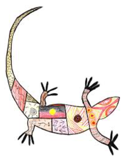 The Gugaa (goanna) is the Wiradjuri Totem